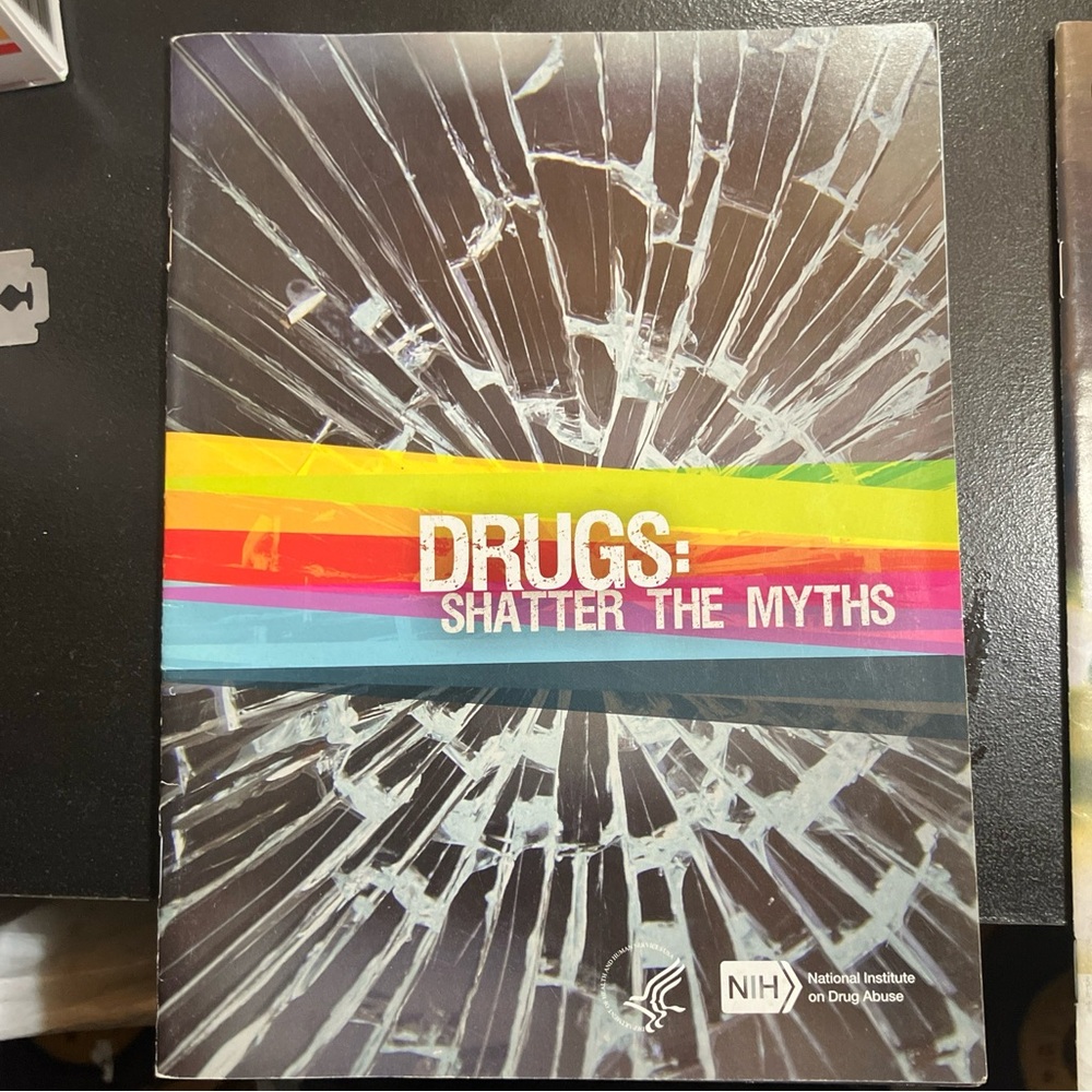 Drugs: shatter the myths book vintage paperback